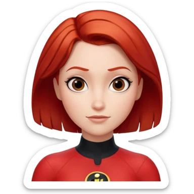 Elastigirl from The Incredibles Movie sticker