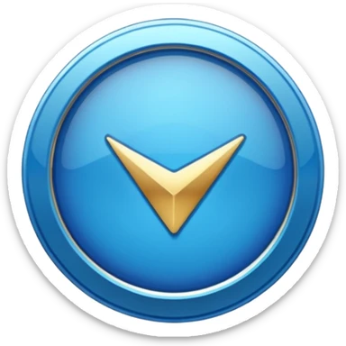 A verified badge for facebook sticker