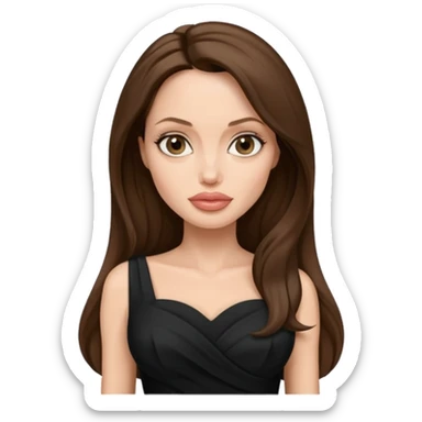 Angelina Jolie up to the waist sticker