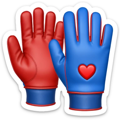 number onde glove hand  nfl blue (#00A3E0) and red (#F9423A) sticker