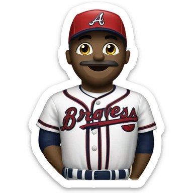 Atlanta Braves a sticker