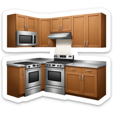 building a new kitchen sticker