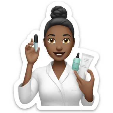 Esthetician sticker