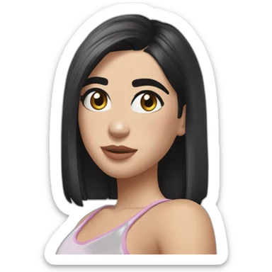 Dua lipa on argylle movie sticker