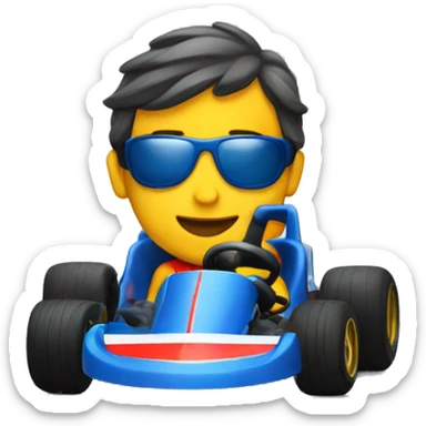 Karting sticker