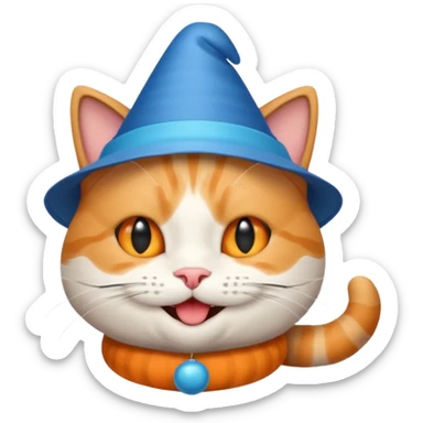 fais moi des emoji basés sur des jeux de mots associés au mot : « chat » sticker