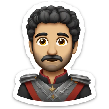 Garegin nzhdeh Armenian hero  sticker