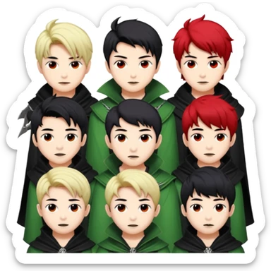 Saja boys kpop demon hunters sticker