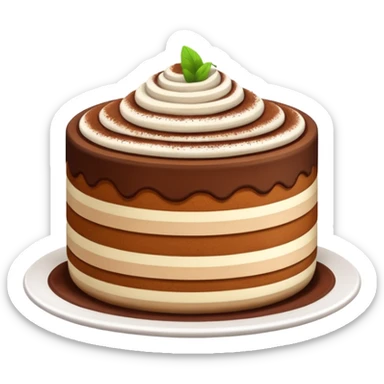 Tiramisú sticker