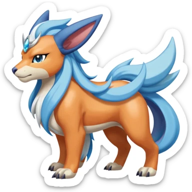 Primarina-Entei-Glaceon-Suicune-Amaura-Dialga-fusion sticker