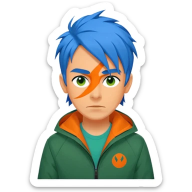 Incredibox Sprunki Oren sticker