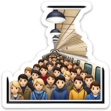 London underground sticker