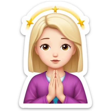 Girly girl and God sticker