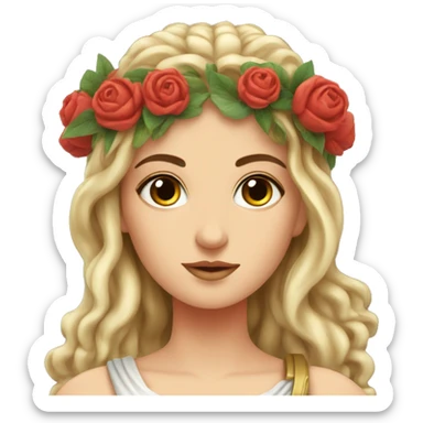 Greek goddess Persephone  sticker