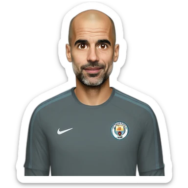 Pep guardiola sticker