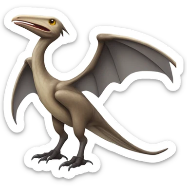 large wing pterodactyl sticker