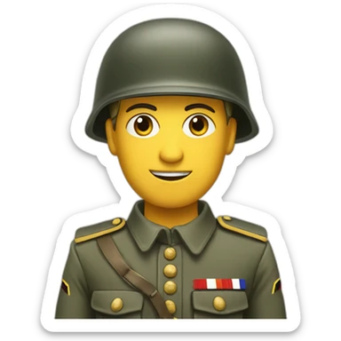 Soldat allemand sticker