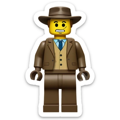 vincent van gogh lego full body sticker