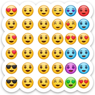 Emojis sticker download sticker