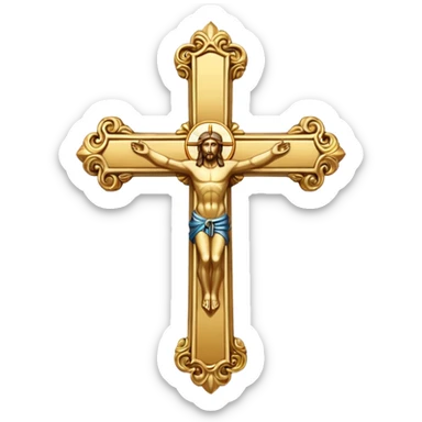 cross of christ sticker
