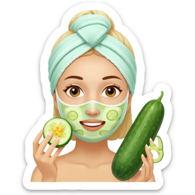 Spa day  sticker