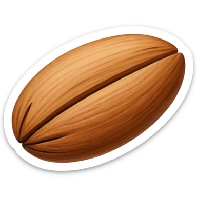 roasted almond sticker