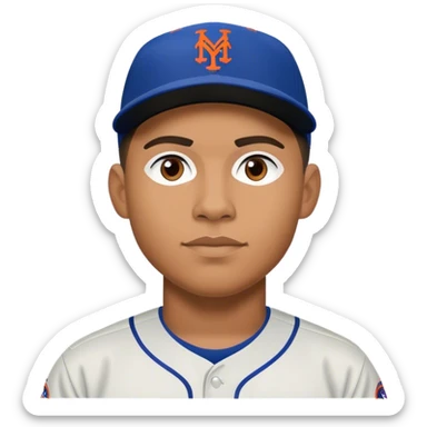 Juan Soto in a Mets jersey  sticker