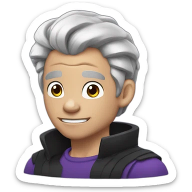 Ursula male version sticker