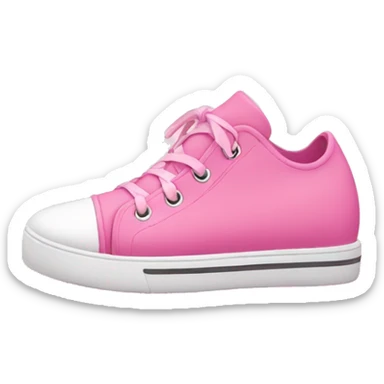 cute pink shoes sticker