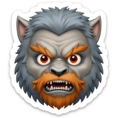 The Wolfman sticker