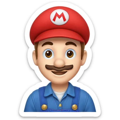 Super mario sticker
