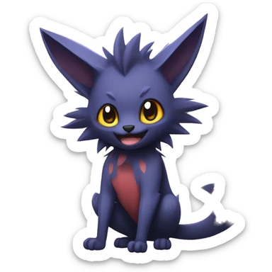 Noibat-Torracat-Zorua-Nargacuga full body sticker