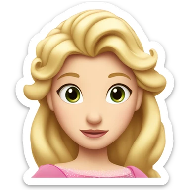 Princess Aurora disney sticker