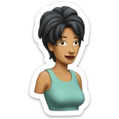 Leila futurama sticker