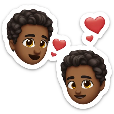 I wanna kiss you sticker