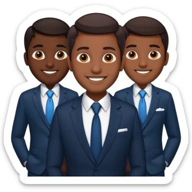 1 businessmen india sticker