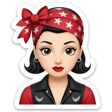Rockabella sticker
