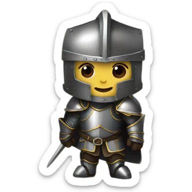 an medieval knight house tyrell  sticker