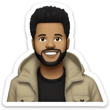 The weeknd sticker