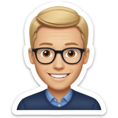 A super-realistic, cinematic, and indistinguishable from the real President of Finland, Alexander Stubb. sticker