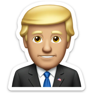 Trump Canadian  sticker