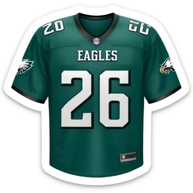 philadelphia eagles jersey | need only jersey 26 sticker