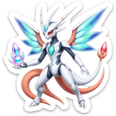 Dialga-Palkia-Darkrai-Deoxys-Giratina-Palkia-Meloetta-fusion sticker