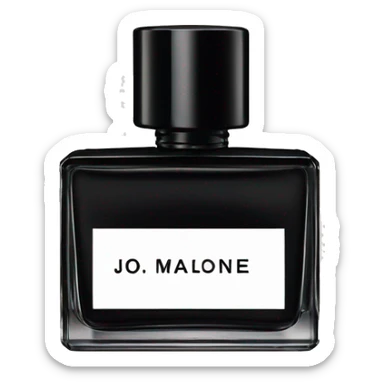 Jo malone Cologne intense perfume bottle 100 ml sticker