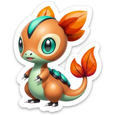 Meloetta-Trapinch-Vibrava-Pokémon-Fakémon-creature sticker