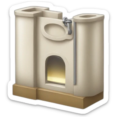 porte ouverte sticker