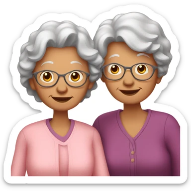 Granny with family sticker