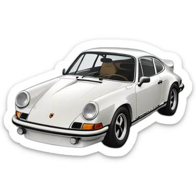Porsche carrera rs 2.7 1973 sticker