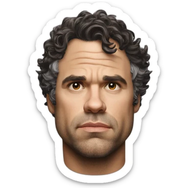 Mark Ruffalo serious sticker