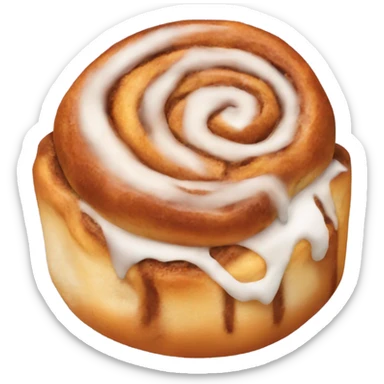 Cinnamon roll sticker